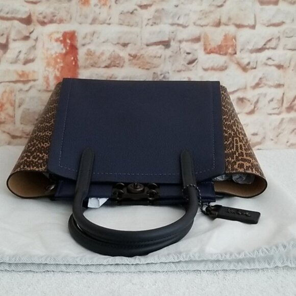 New Coach 1941Troupe Colorblock Tote Bag - Picture 6 of 9